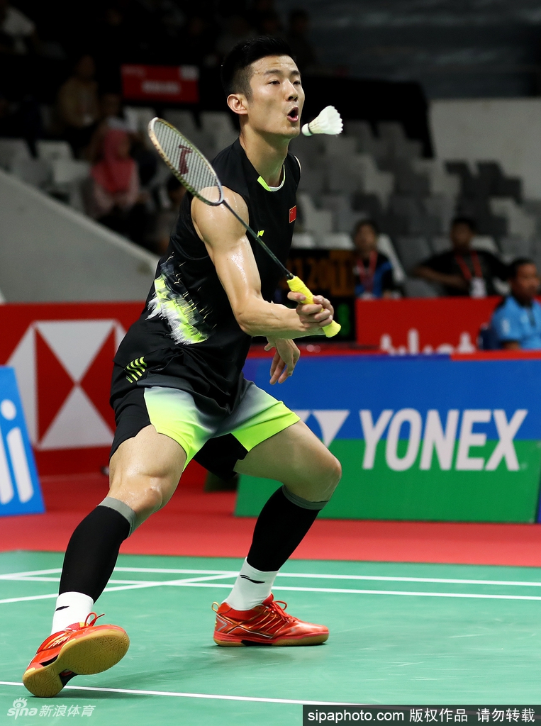 中国羽毛球队完胜印尼羽毛球队，谌龙三分雨点燃全场的简单介绍